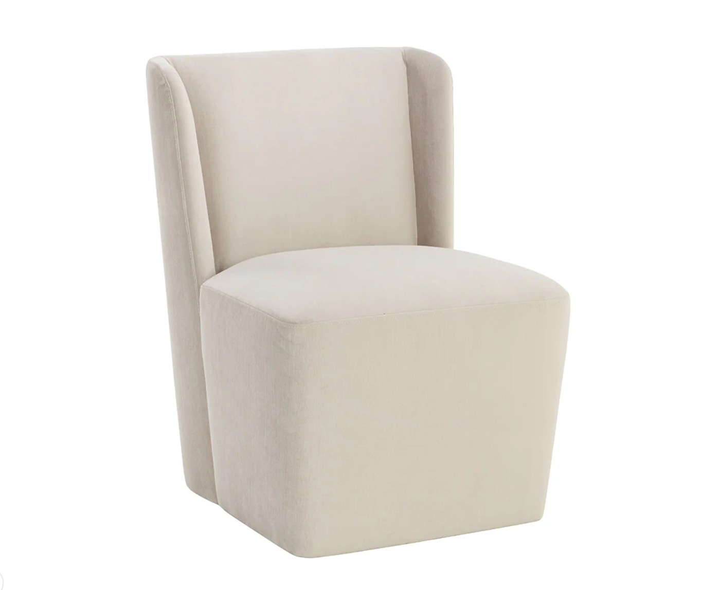 Amita Wheeled Dining Chair