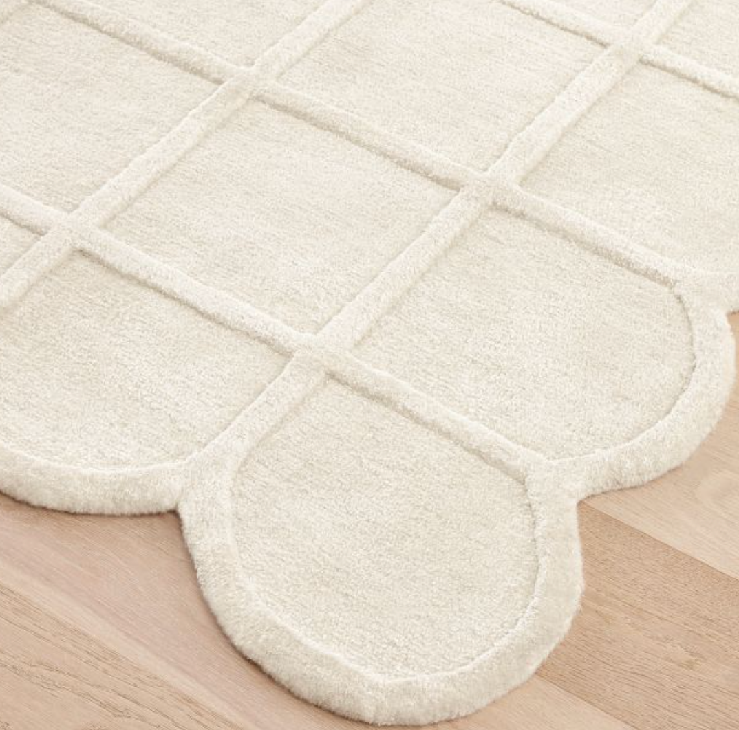 Selena Scallop Rug